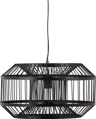 Productafbeelding van WOOOD Exclusieve Esila hanglamp, metaal, zwart