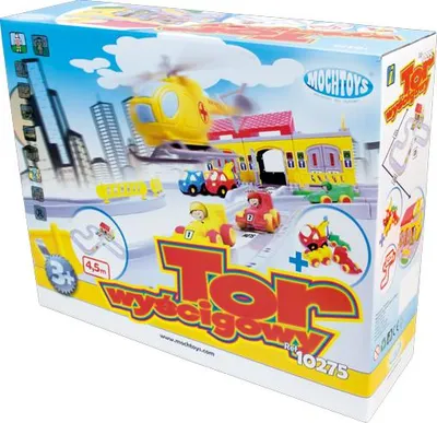 Zdjęcie produktu dla Mochtoys 10275 Tor Wyscigowy Z Wyposazeniem