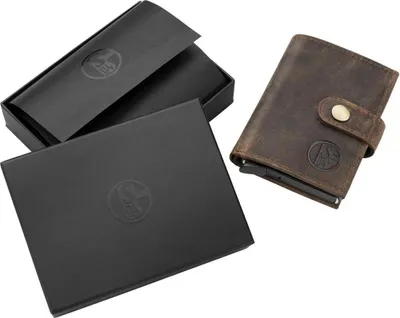 Produktbild von FC Schalke 04 S04 Lederbörse Flip-Card