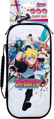 Produktbild von Konix Boruto 81531118356, Hartschalenkoffer, Nintendo, Mehrfarbig, EVA (Äthylen-Vinylazetat), Nintendo Switch, Nintendo Switch Lite, Nintendo Switch OLED, Reißverschluss