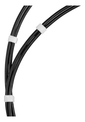 Immagine prodotto di Cinturino in velcro DELTACO, 5 m - Bianco