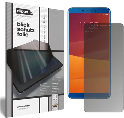 Produktbild von Schutzfolie für Lenovo K5 Play Blickschutzfolie matt Folie Display Schutz dipos