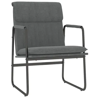 Produktbild von vidaXL Loungesessel Dunkelgrau 55x64x80 cm Stoff