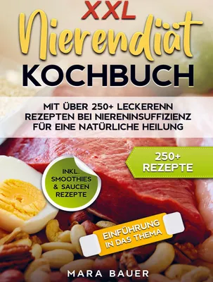 Produktbild von XXL Nierendiät Kochbuch