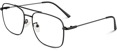 Obrázek produktu pro Sluneční brýle v retro stylu "aviator" pro dámy i pány, kovový rám, UV400 ochrana, černá barva