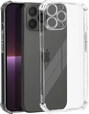 Zdjęcie produktu dla Avizar, przezroczyste, odporne na wstrząsy etui typu bumper dla Apple iPhone 13 Pro Max