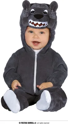 Produktbild von Wolf Baby Jumpsuit, Größe: 18 - 24 Monate Farbe: Grau