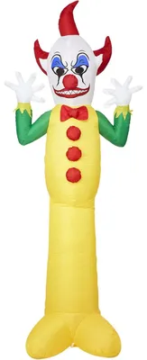 Immagine prodotto di Smiffys 52914 - Decorazione per Halloween - Clown gonfiabile per esterni (3 m), con spina UK