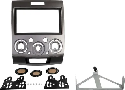 Immagine prodotto di Pannello frontale 2-DIN compatibile con Ford Ranger (2AB) 2007-2011 / Mazda BT-50 (UN)