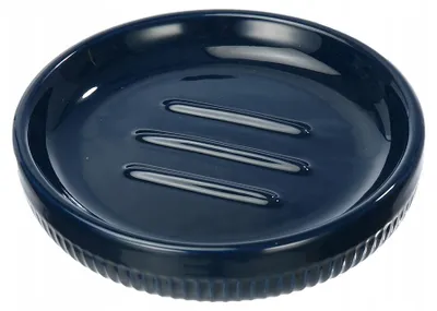 Produktbild von SEPIO Seifenschale Soap Holder, Seifenunterlage Blau, 12,4x3x12,4 cm