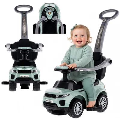 Obrázek produktu pro Posuvné auto Sportovní auto SUV Posuvné vozidlo Hračka od 1 roku Sage Sun Baby