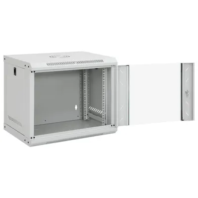 Immagine prodotto di vidaXL Armadio di rete a parete 9U 19" IP20 53x40x45 cm