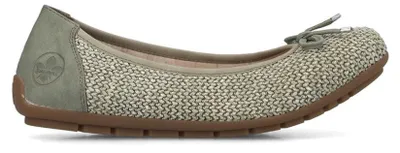 Produktbild von Rieker Ballerinas Damen 32313932373733 Grün 41 EU