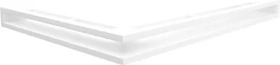 Produktbild von Eck-Lüftungsgitter LUFT rechts 547x766x60 weiß