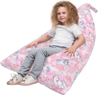 Produktbild von Rosa Einhorn Aufbewahrungsbox für Plüschtiere, groß, faltenbar