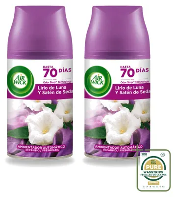 Produktbild von 2 x Air Wick Freshmatic Nachfüller - Mondlilie - 250 ml - Vorratspackung - 2 Stücke
