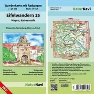 Produktbild von Eifelwandern 15 - Mayen, Kaisersesch 1 : 25 000