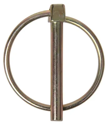 Productafbeelding van Splint 4,5 / 6 / 8 / 10 mm. Metalen klipsplint met ring, zilverkleurig