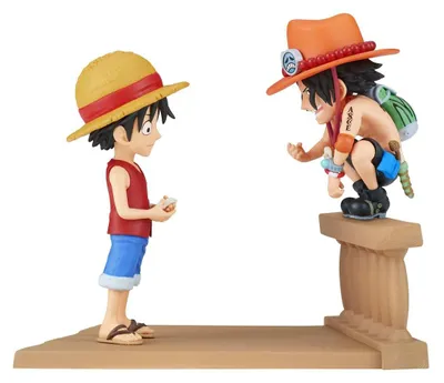 Produktbild von Banpresto Actionfigur Monkey D. Luffy & Portgas D. Ace One Piece 8 cm BP89475P