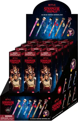 Produktbild von Stranger Things Stift 3D Head Topper Spinning Pen