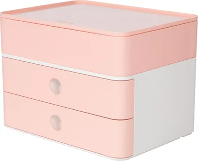 Produktbild von HAN Schubladenbox Smart-Box plus Allison flamingo rose - Kunststoff - Rose - 2 Schublade(n) - 260 mm - 19,5 cm - 190 mm