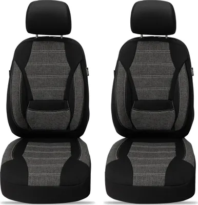 Produktbild von Schonbezüge Sitzbezüge für VW T6 T6.1 Multivan Bj 2015-21 in Schwarz 4K34