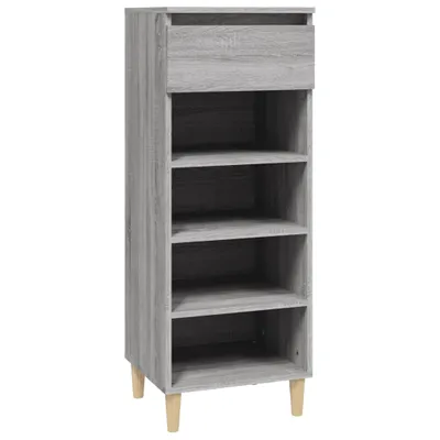 Produktbild von vidaXL Schuhschrank Grau Sonoma 40x36x105 cm Holzwerkstoff