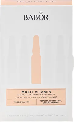 Zdjęcie produktu dla BABOR Ampoule Concentrates Multi Vitamin, Matowa skóra, 14 ml