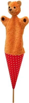Produktbild von Tütenkasper Teddybär 54cm 3in1p