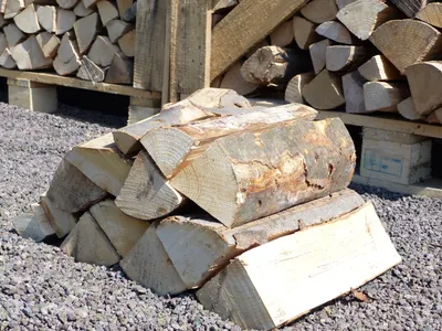 Produktbild von 10 Kg Feuerholz Kaminholz Brennholz Buche trocken