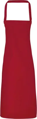 Immagine prodotto di Premier Workwear PR102 | Grembiule in cotone (senza tasca) - 60 x 87 cm - Colore: Borgogna (circa Pantone 216) - Dimensioni: 60 x 87 cm cm