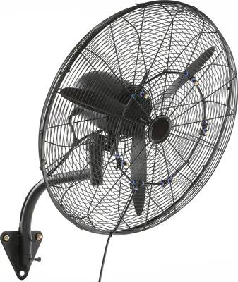 Produktbild von SucceBuy Nebelventilator – 24,2 Zoll, oszillierend, wasserdicht, 3 Geschwindigkeiten, 7000 CFM, ideal zum Kühlen von Lagerhallen, Gewächshäusern, Werkstätten und mehr