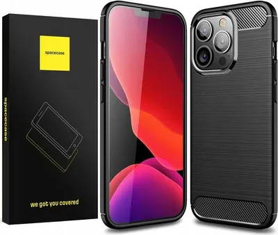 Immagine prodotto di Custodia SPACECASE Carbon per iPhone 14 Pro Max nero