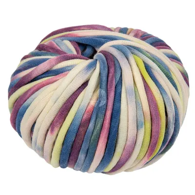 Produktbild von Lana Grossa - Gelato 0009 ecru hellgelb zitrusgelb jeans graublau dunkelviolett antikviolett graugrün