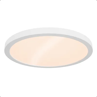 Produktbild von Goliving Deckenleuchte Weiß - Led - Extra dünn - Warmweißes Licht - Schlafzimmer - Wohnzimmer - 30cm
