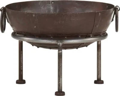 Obrázok produktu pre The Living Store Rustikálny krb Ø 40 cm železo