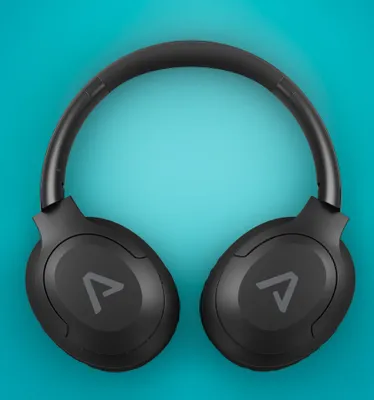 Produktbild von Lamax Base2, kabellose Kopfhörer, Akkulaufzeit bis zu 48 Stunden, Bluetooth 5.3, Android- und iOS-Unterstützung, leichtes faltbares Design, USB-C