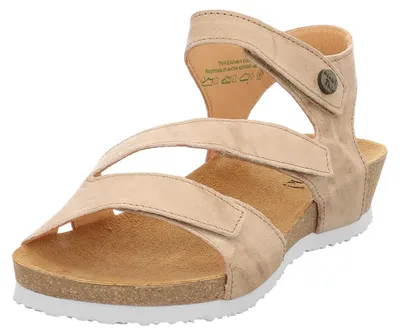 Produktbild von Think! Damen DUMIA chromfrei gegerbte nachhaltige Sandale, LINEN 4020