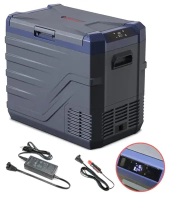 Obrázok produktu pre Prenosná chladiaca a mraziaca taška s kompresorom 12 V/24 V, 100 V/220 V, 50 litrov Promolink