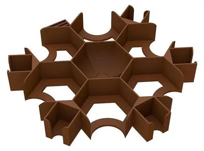 Produktbild von Token Tray für Dorfromantik Auftragsplättchen & Marker