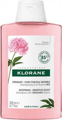 Obrázek produktu pro Klorane Zklidňující a protidráždivý šampon Peony 200 ml
