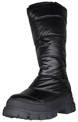 Produktbild von Buffalo Damen Elegante Stiefel Aspha Snow Puffer 1220041 Schwarz