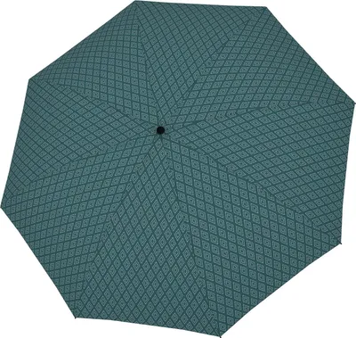 Produktbild von doppler Taschenregenschirm Regenschirm Fiber Magic Calm Petrol dunkelgrün