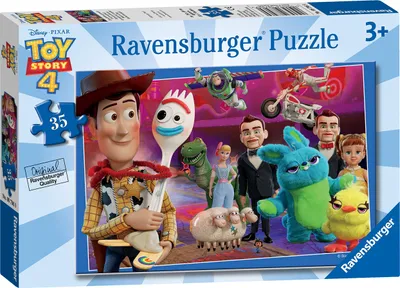 Produktbild von RAVENSBURGER Puzzle Toy story 4: Woody a Forky 35 dílků
