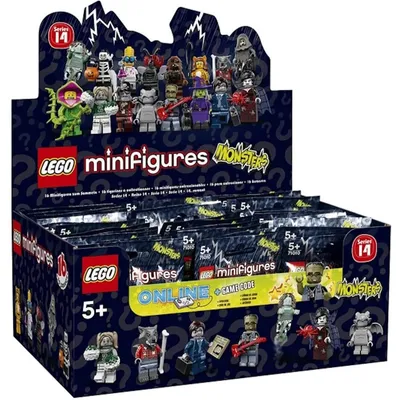 Produktbild von LEGO Minifigures Serie 14 (71010) - 1 Display (60 Tüten)