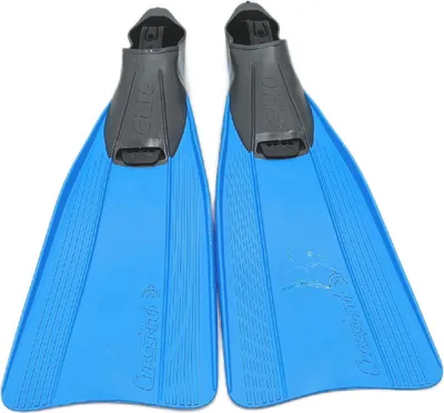 Produktbild von Cressi Schnorchelflossen Taucherausrüstung Clio Wassersport Herren Damen Blau 45 46