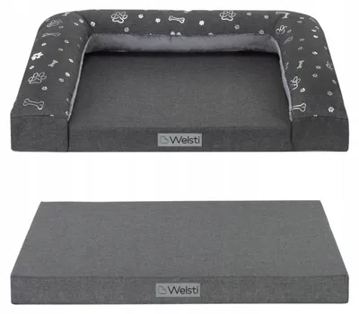 Produktbild von Welsti Hundebett 2in1 Sofa & Matratze 70x50 cm