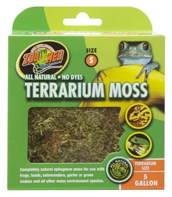 Productafbeelding van Zoo Med Terrarium Moss Large 2,4L mos substraat voor reptielen en amfibieën