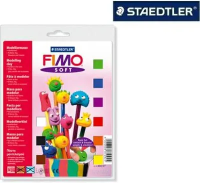 Produktbild von STAEDTLER FIMO Soft Modelliermasse Basic-Set