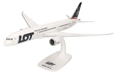 Image de Herpa Snap Wings Boeing 787-9 LOT Polish Airlines à l'échelle 1:200, référence 614108